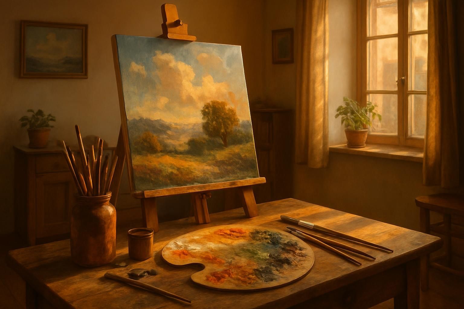 유화 그림 완성 기간, 단계별로 나눠보면 이렇게 됩니다